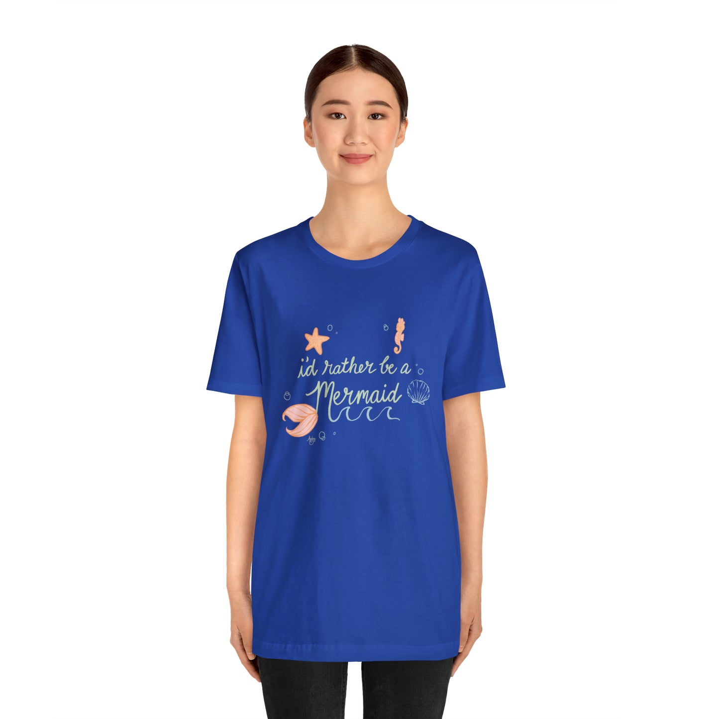 I'd Rather Be A Mermaid Premium T-shirt