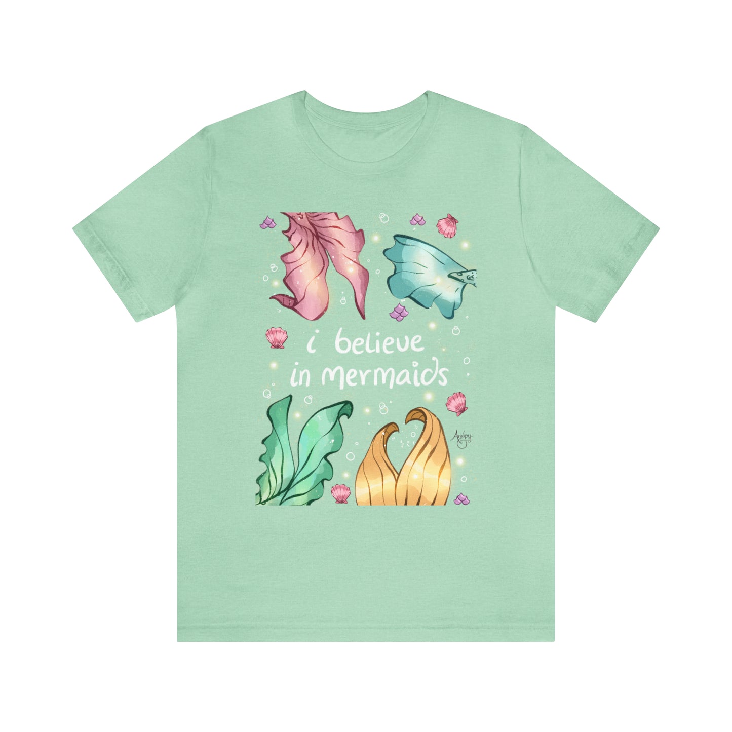 I Believe In Mermaids Premium Short Sleeve Tee