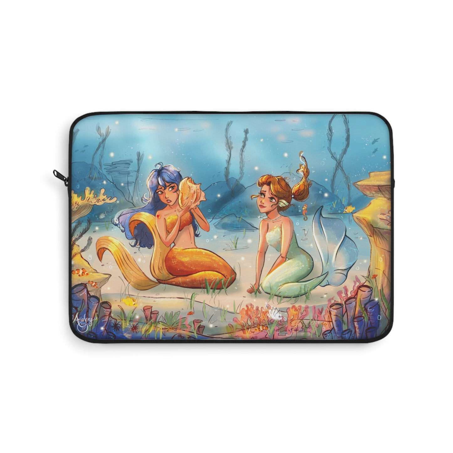Lazuli & Coral Laptop Sleeve