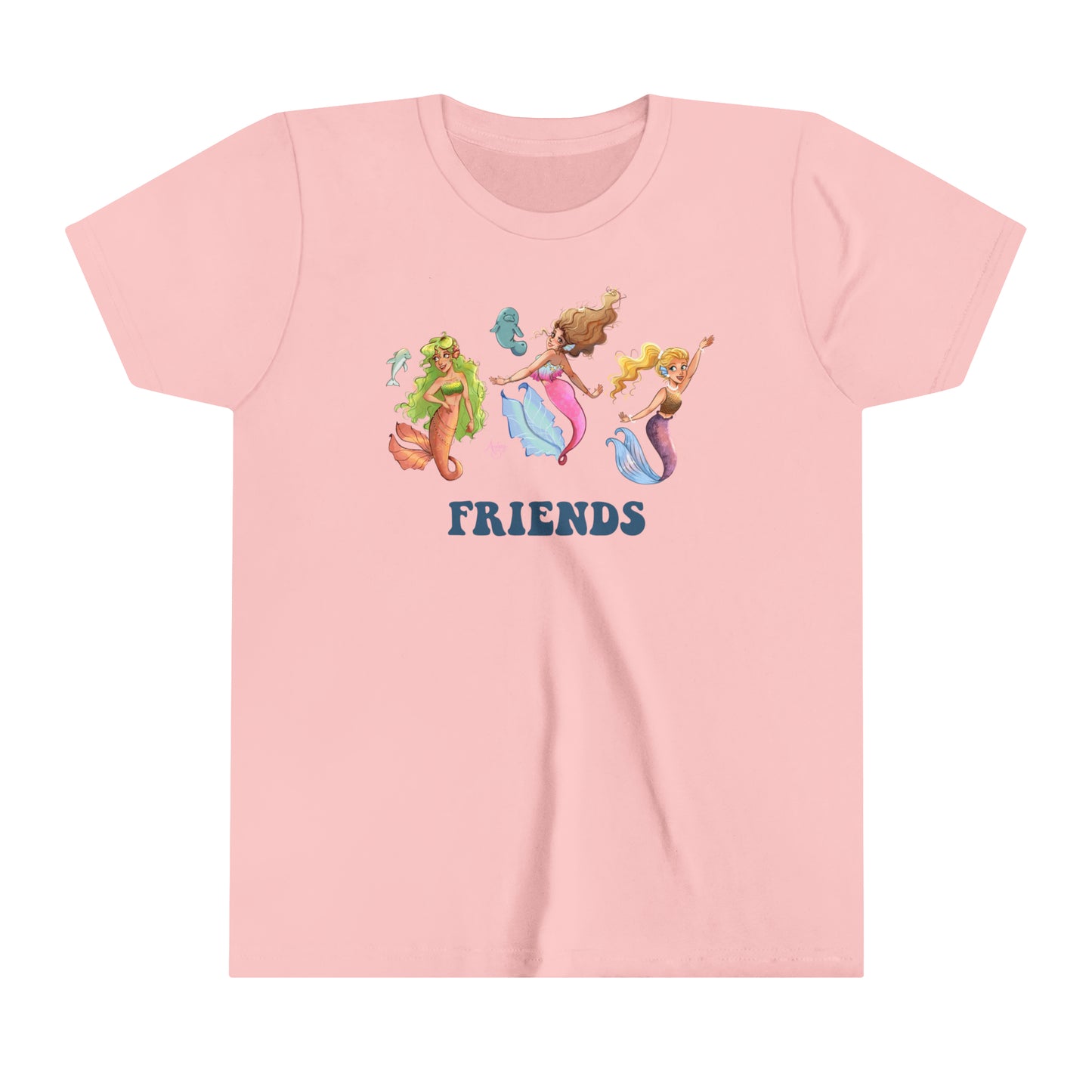 Mermaid Friends Youth Tee Version 2