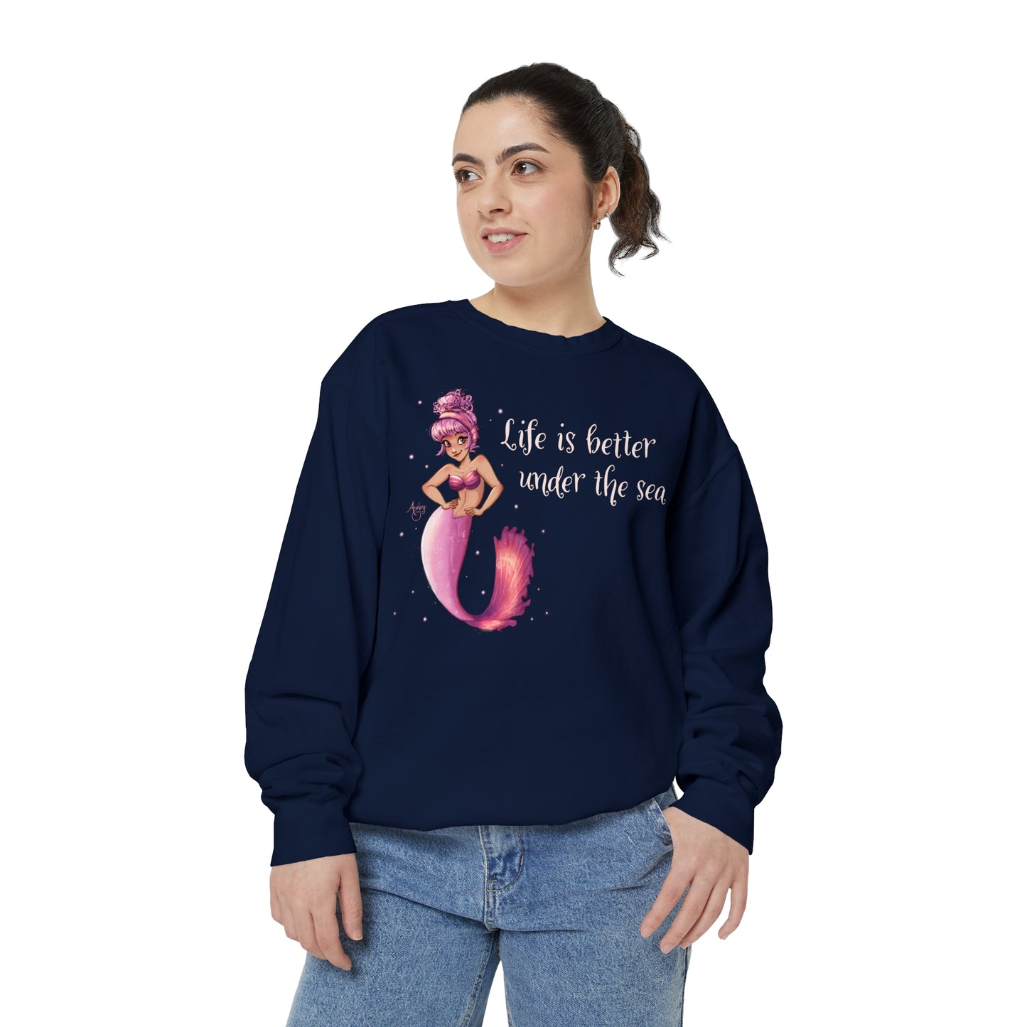 Life Is Better Under The Sea Crewneck Sweatshirt