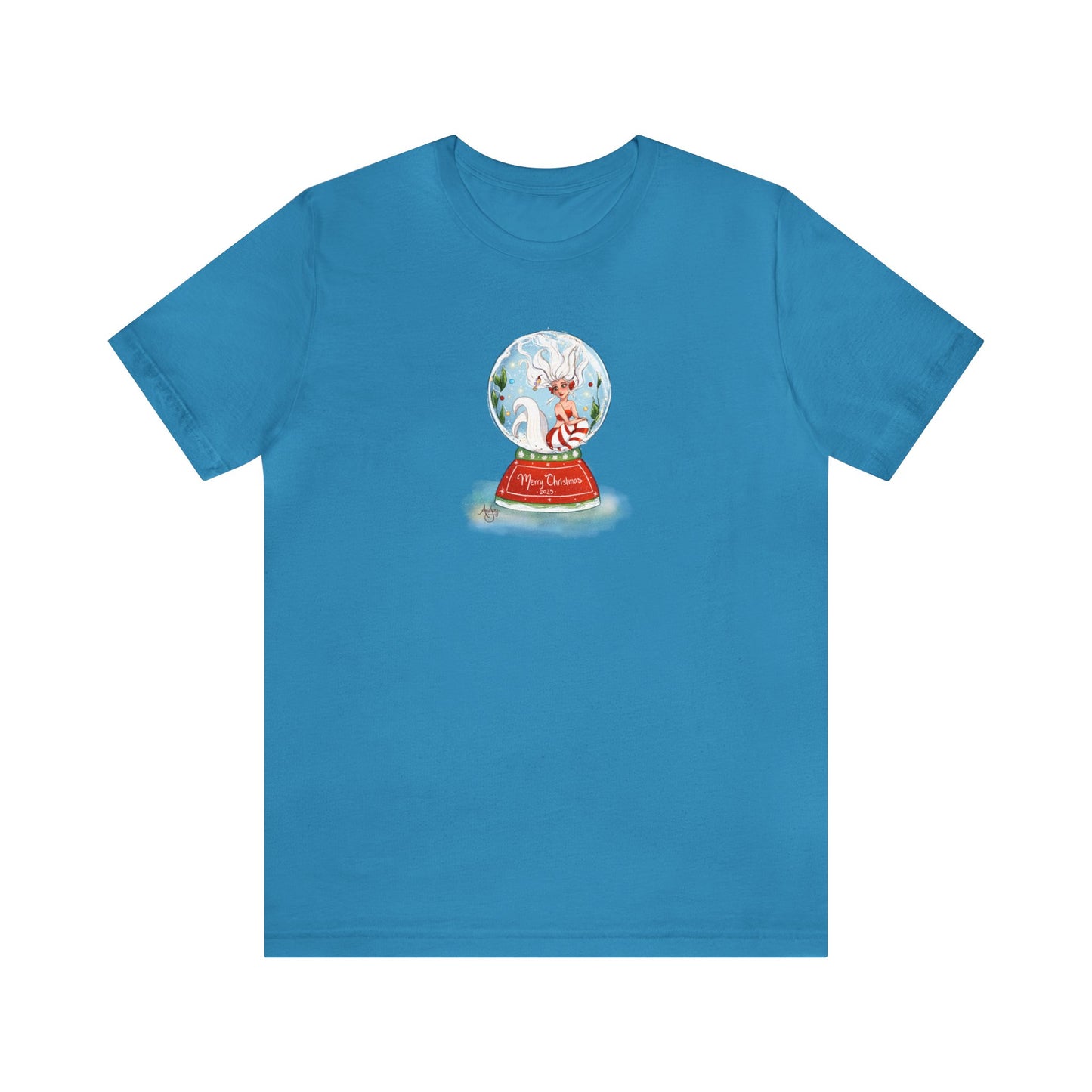 Christmas Mermaid 2023 Premium Short Sleeve Tee