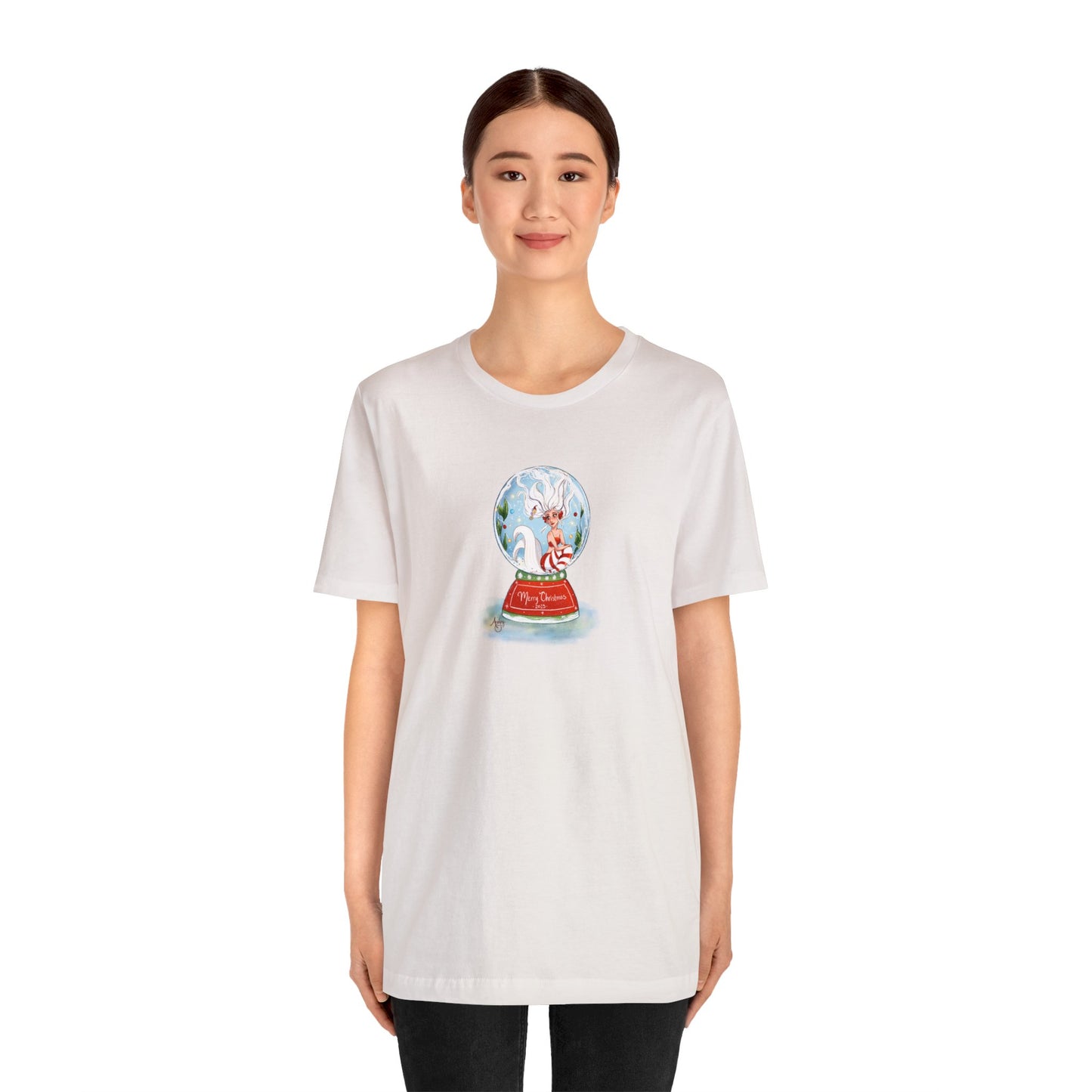 Christmas Mermaid 2023 Premium Short Sleeve Tee