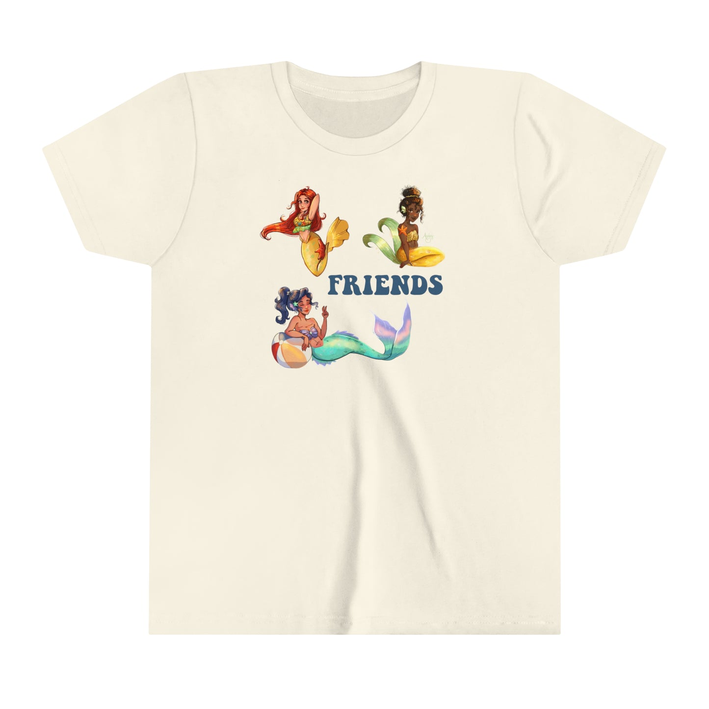 Mermaid Friends Youth Tee Version 3
