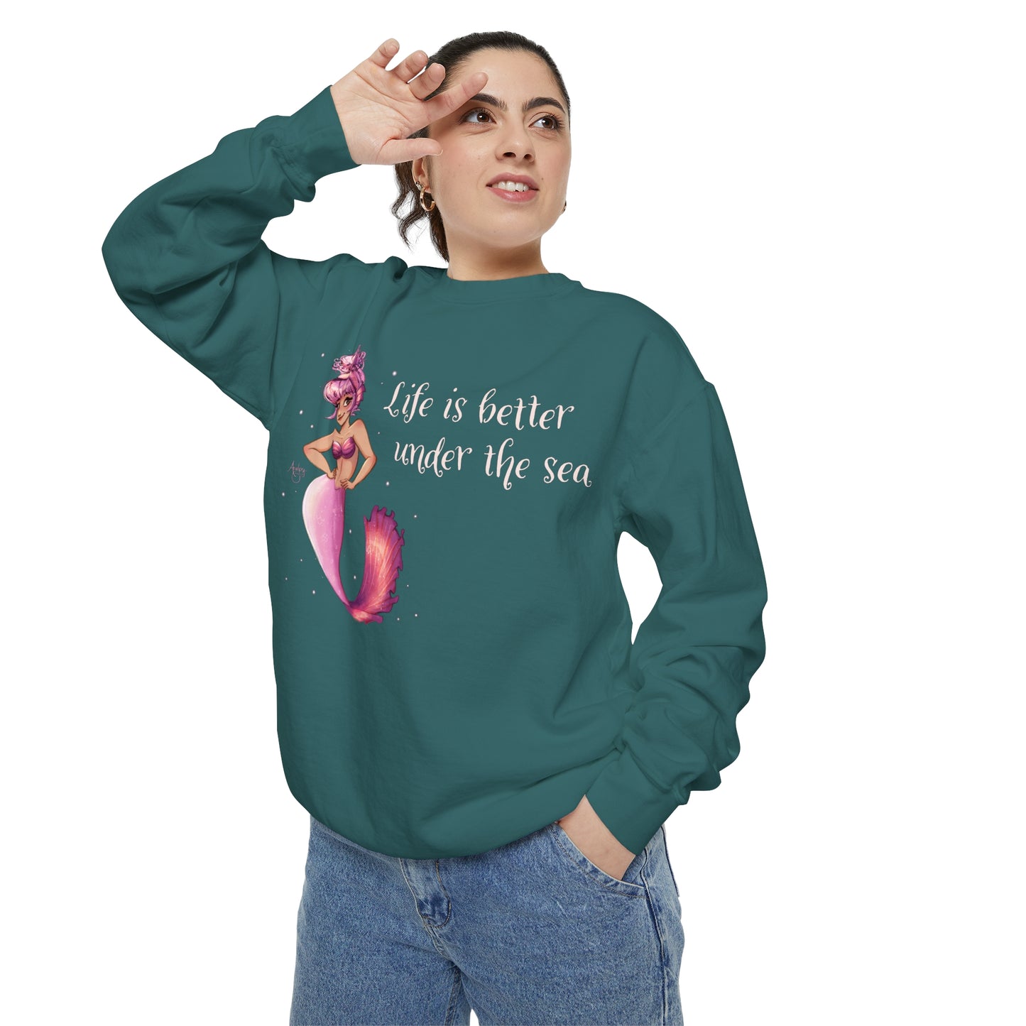 Life Is Better Under The Sea Crewneck Sweatshirt
