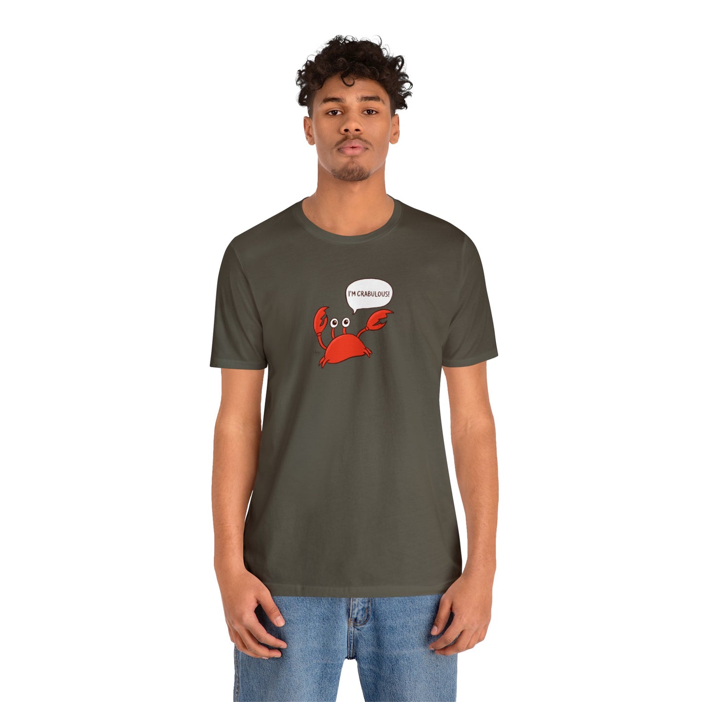I'm Crabulous! Crusty the Crab Series Premium Short Sleeve Tee