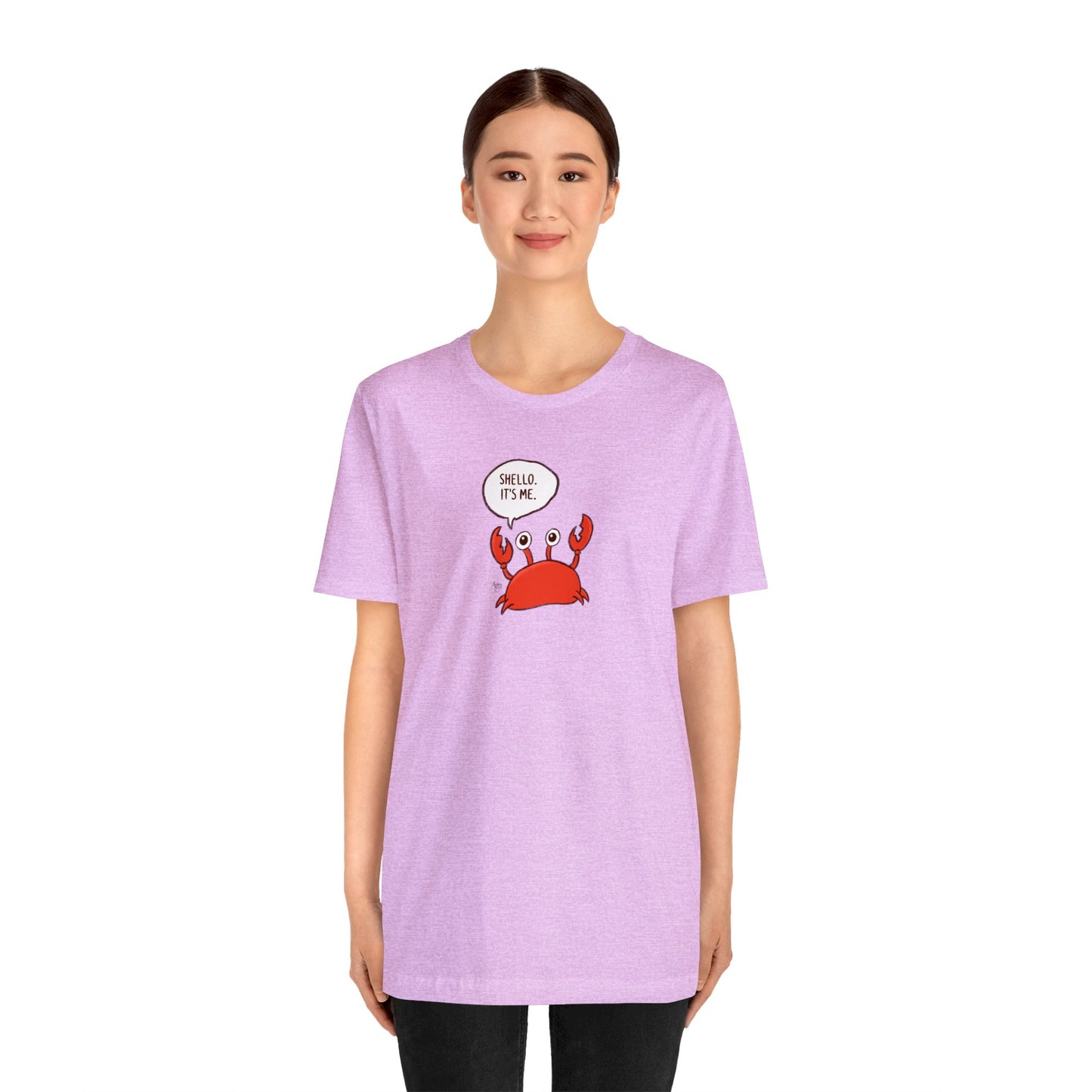Shello. It's Me! Crusty the Crab Series Premium Short Sleeve Tee