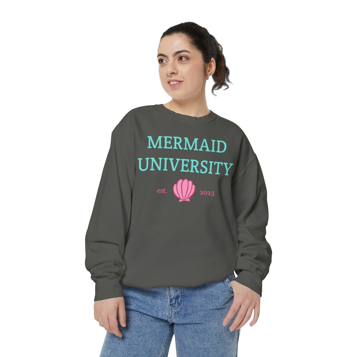Mermaid University Crewneck Sweatshirt