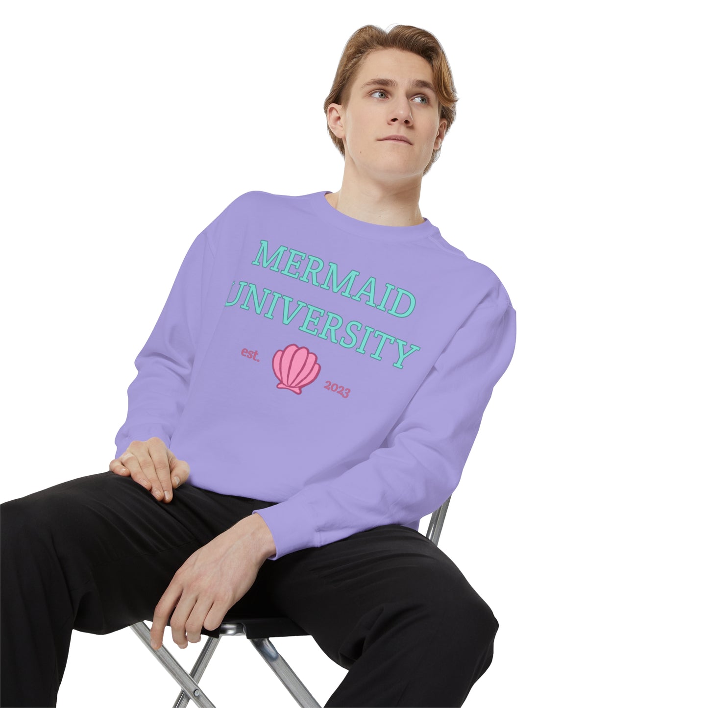 Mermaid University Crewneck Sweatshirt