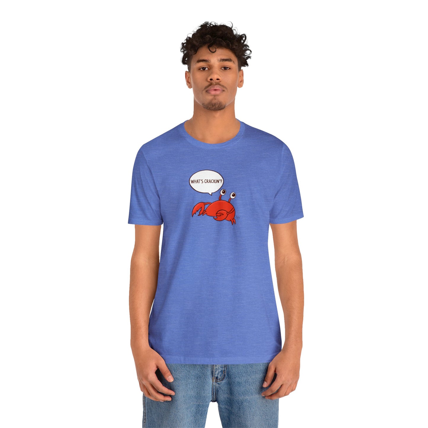 What's Crackin'? Crusty the Crab Series Premium Short Sleeve Tee