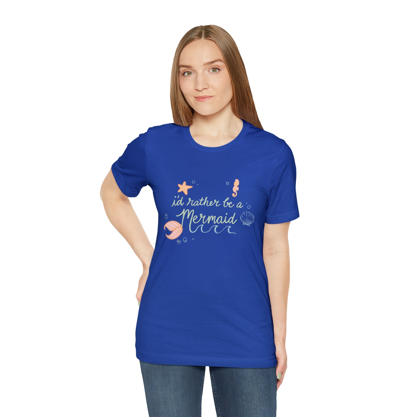 I'd Rather Be A Mermaid Premium T-shirt