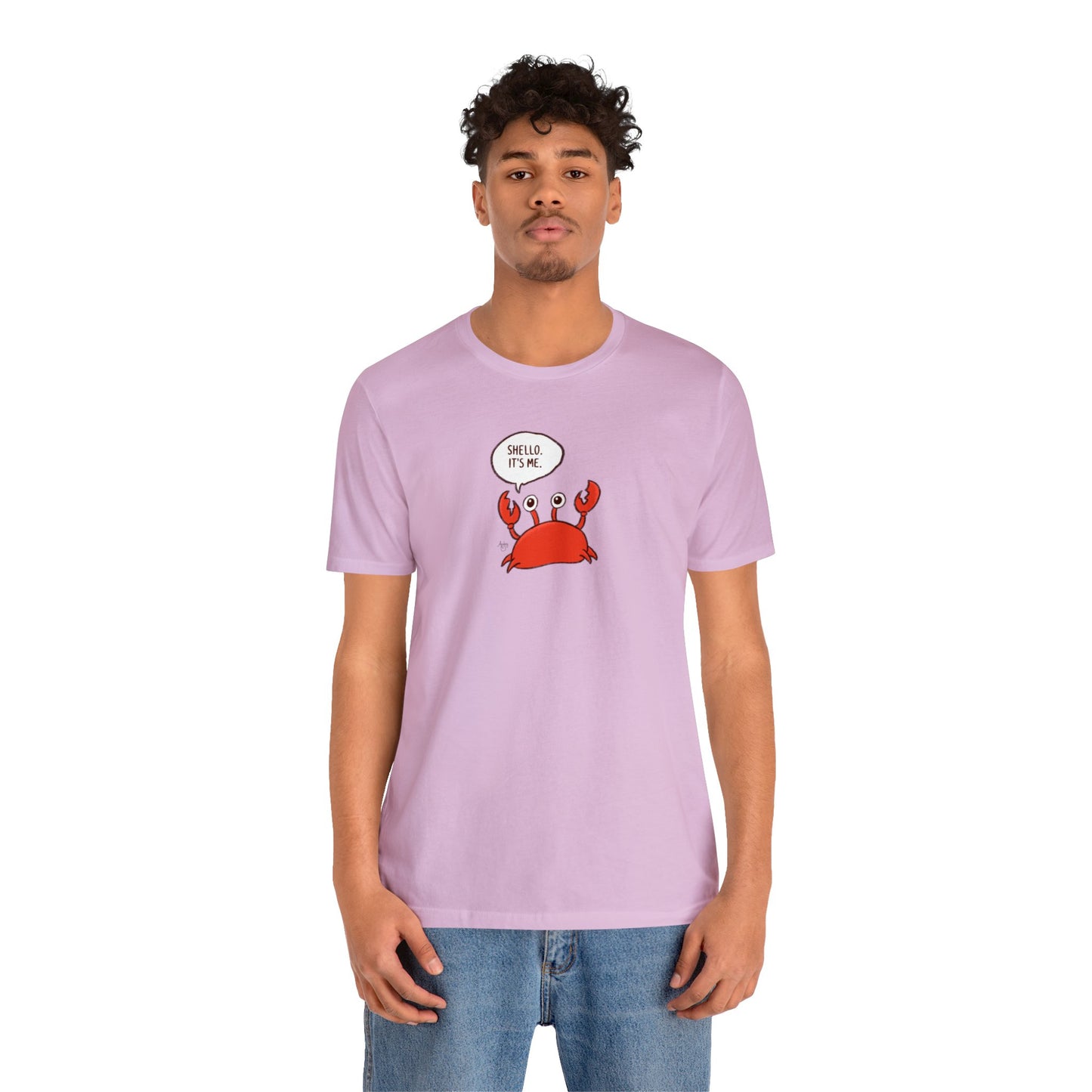 Shello. It's Me! Crusty the Crab Series Premium Short Sleeve Tee