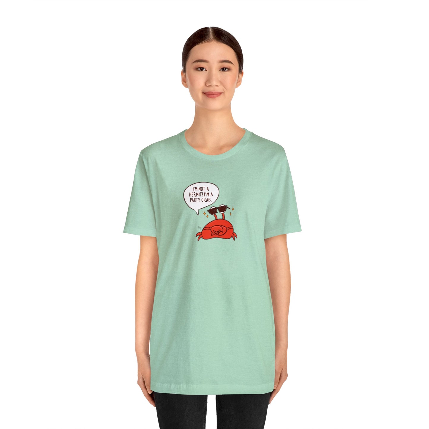 I'm A Party Crab! Crusty the Crab Series Premium Short Sleeve Tee