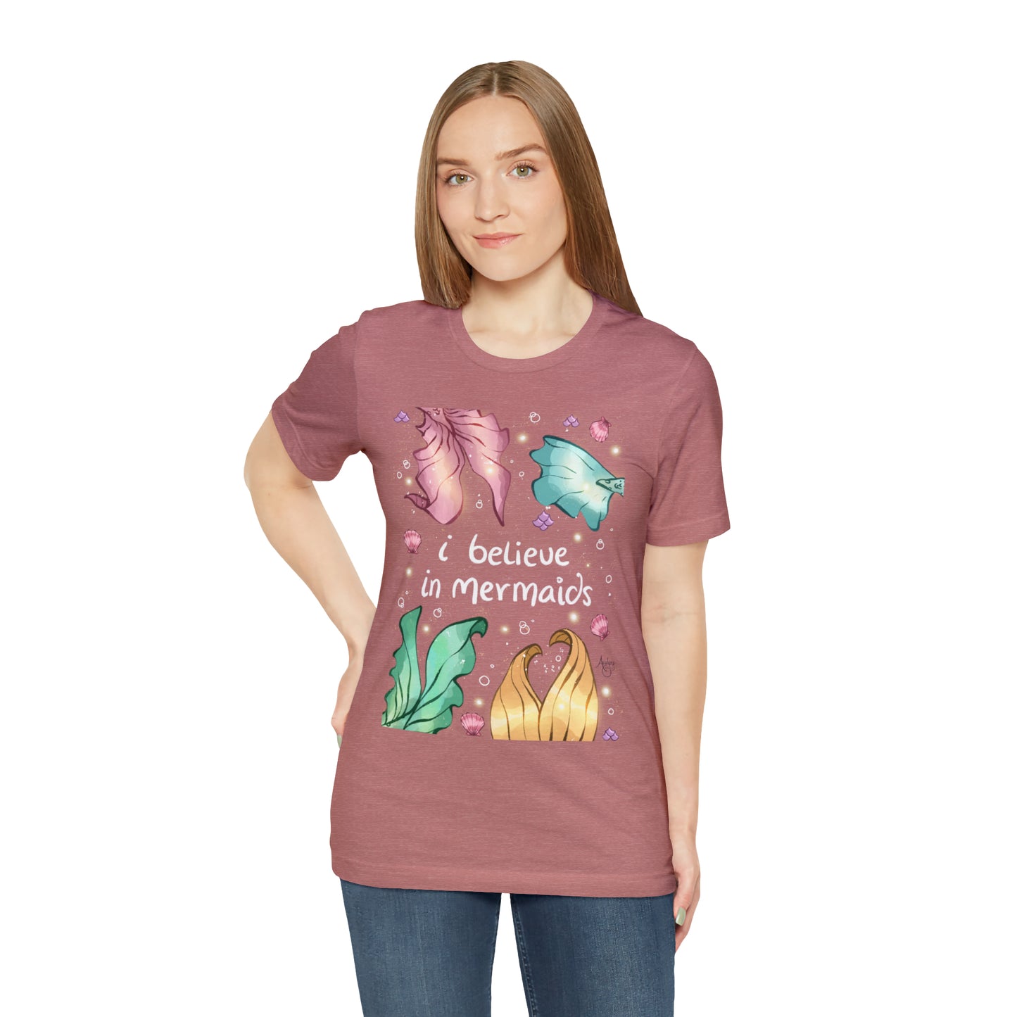 I Believe In Mermaids Premium Short Sleeve Tee