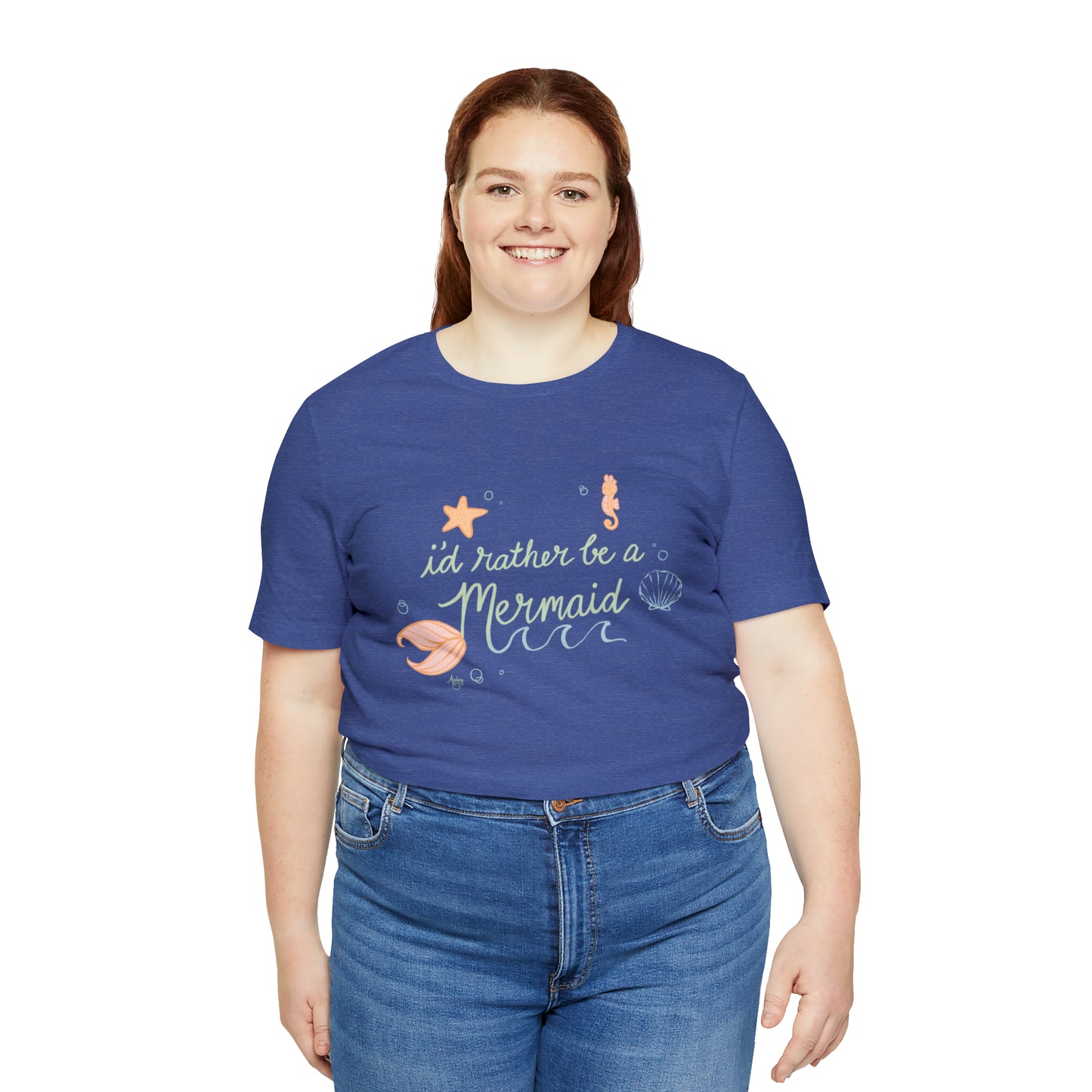 I'd Rather Be A Mermaid Premium T-shirt