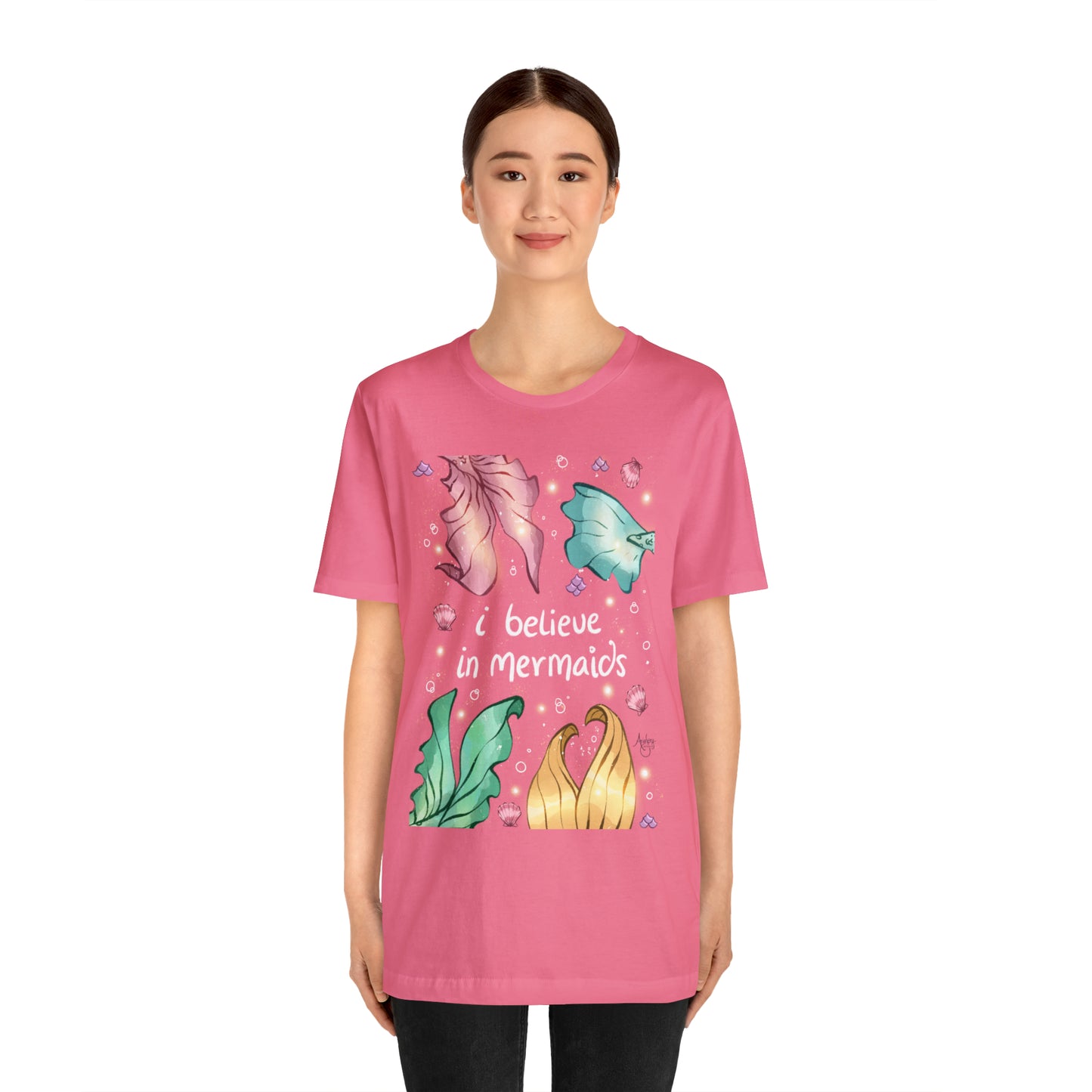 I Believe In Mermaids Premium Short Sleeve Tee