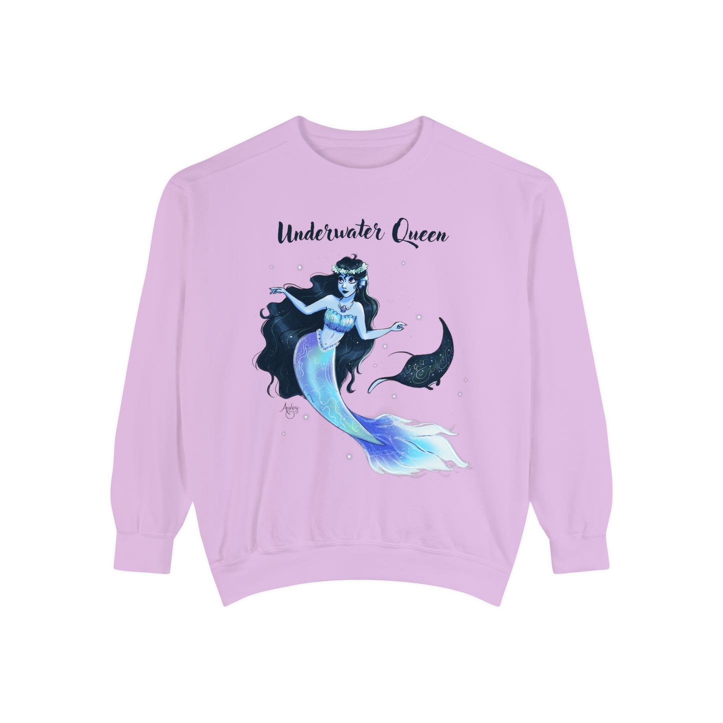 Underwater Queen Crewneck Sweatshirt