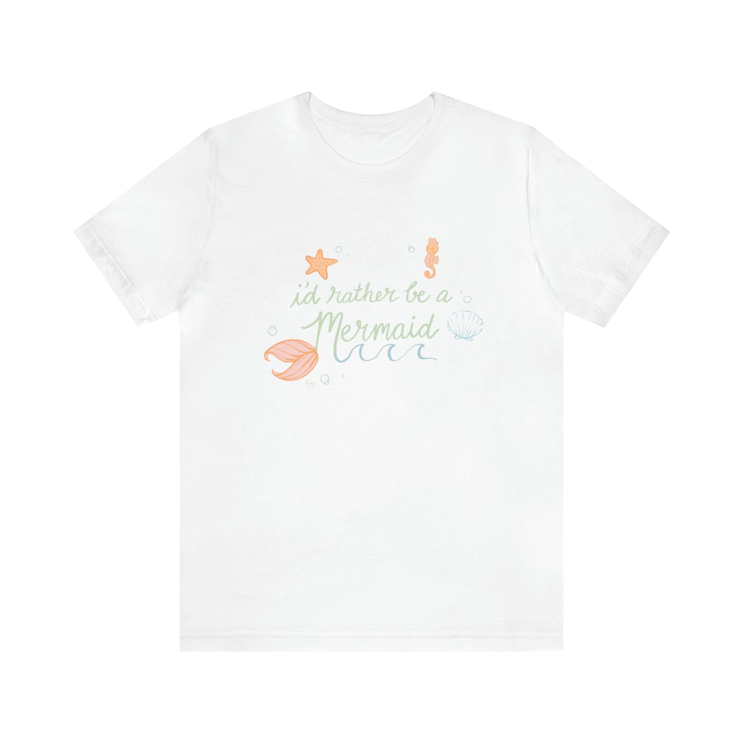 I'd Rather Be A Mermaid Premium T-shirt