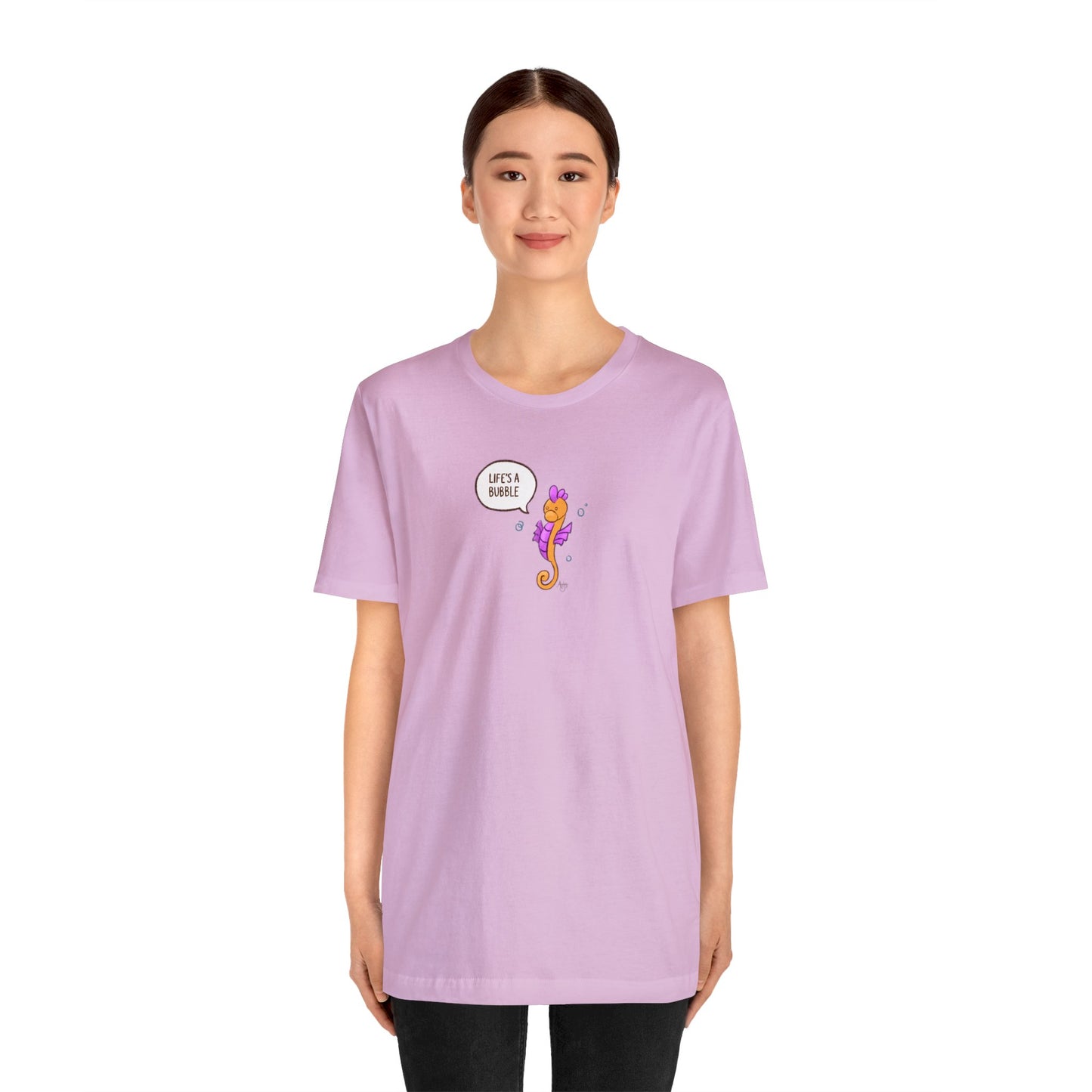 Life's A Bubble! Frito the Seahorse Series Premium Short Sleeve Tee