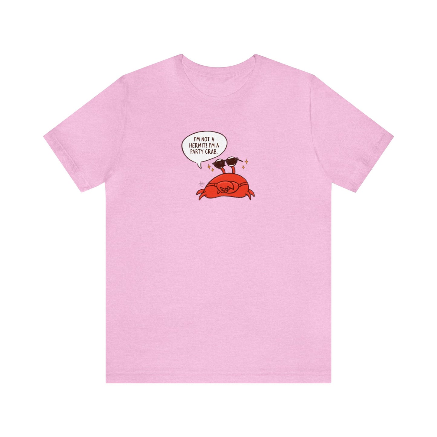 I'm A Party Crab! Crusty the Crab Series Premium Short Sleeve Tee