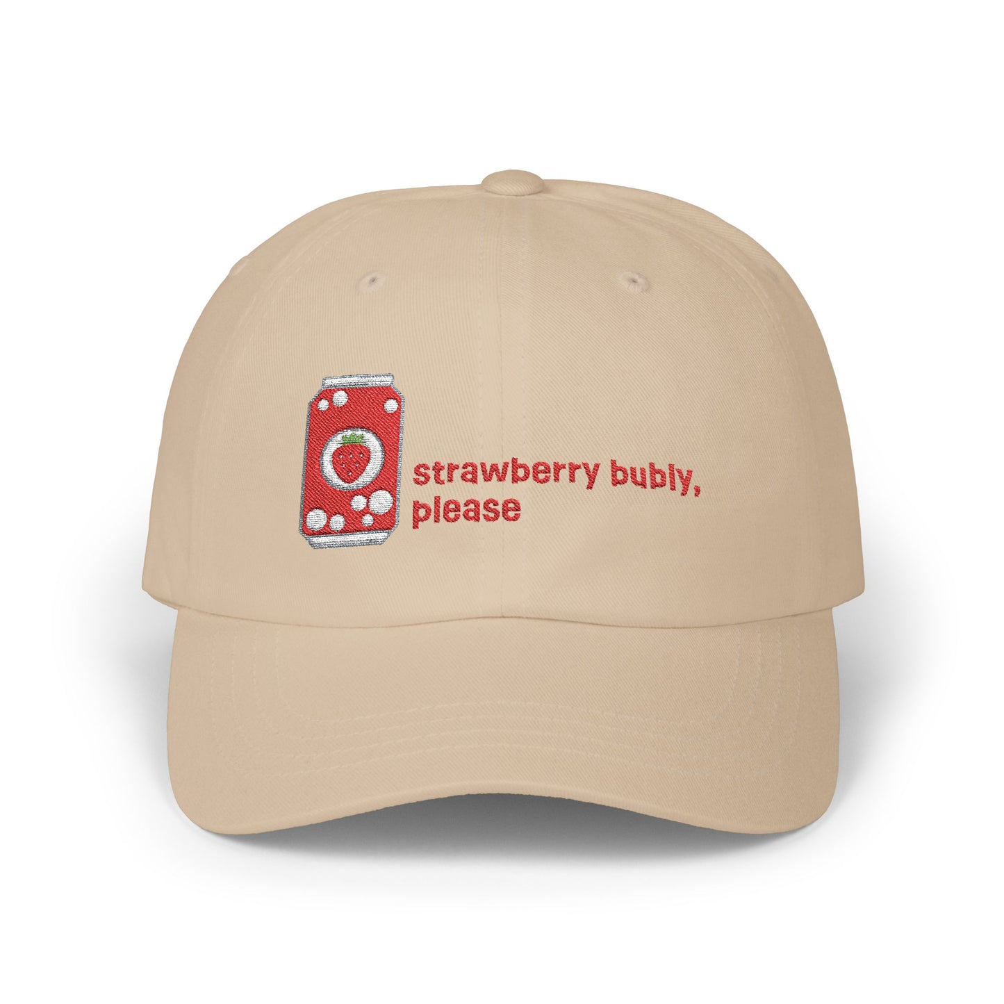 Strawberry Fizz Baseball Hat