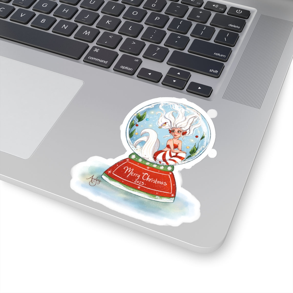 Christmas Mermaid 2023 Sticker