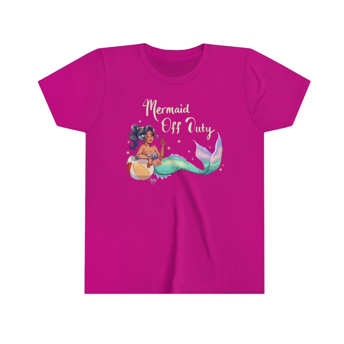 Mermaid Off Duty Youth Tee
