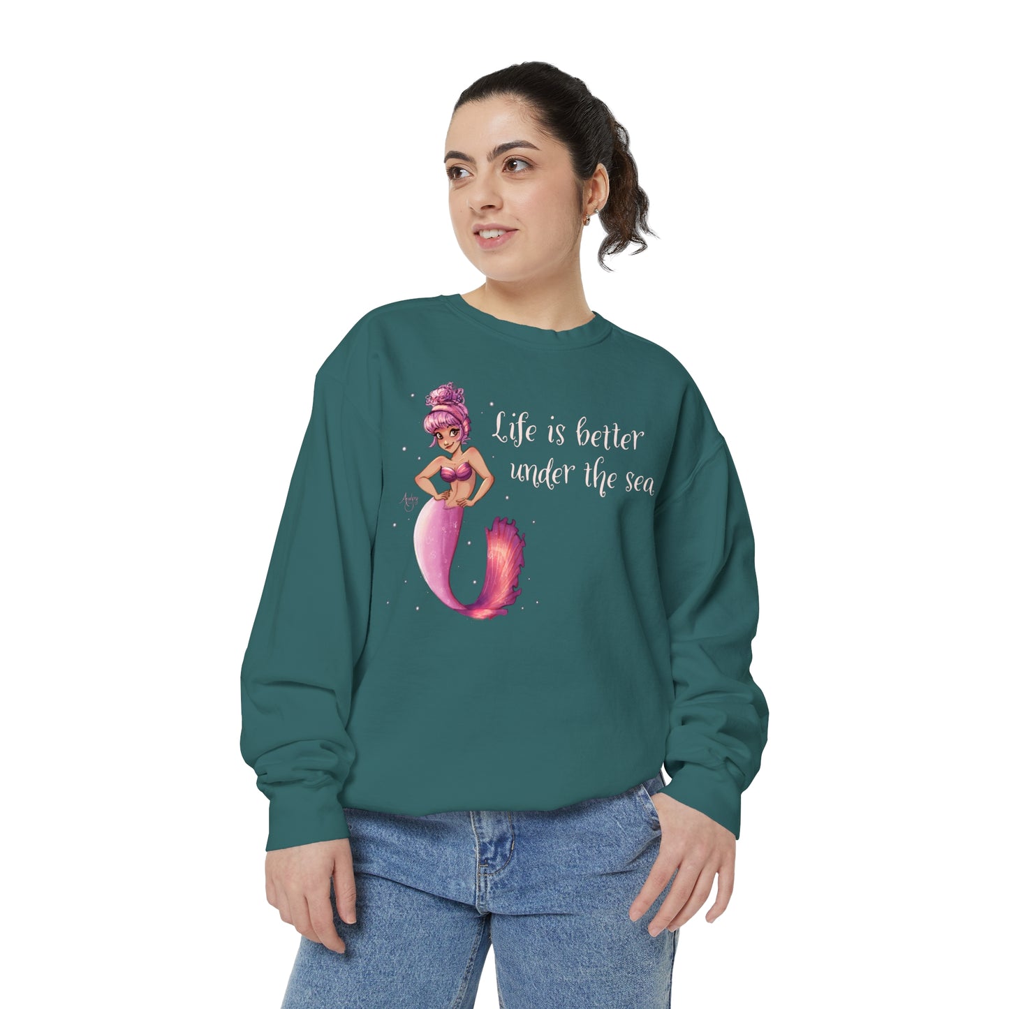 Life Is Better Under The Sea Crewneck Sweatshirt