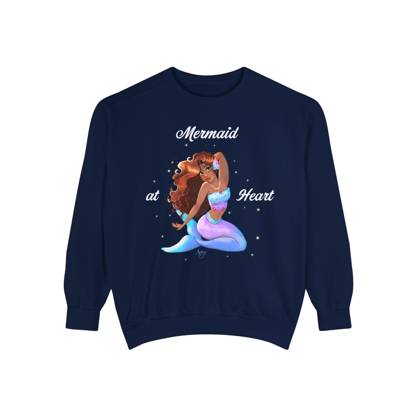 Mermaid at Heart Crewneck Sweatshirt