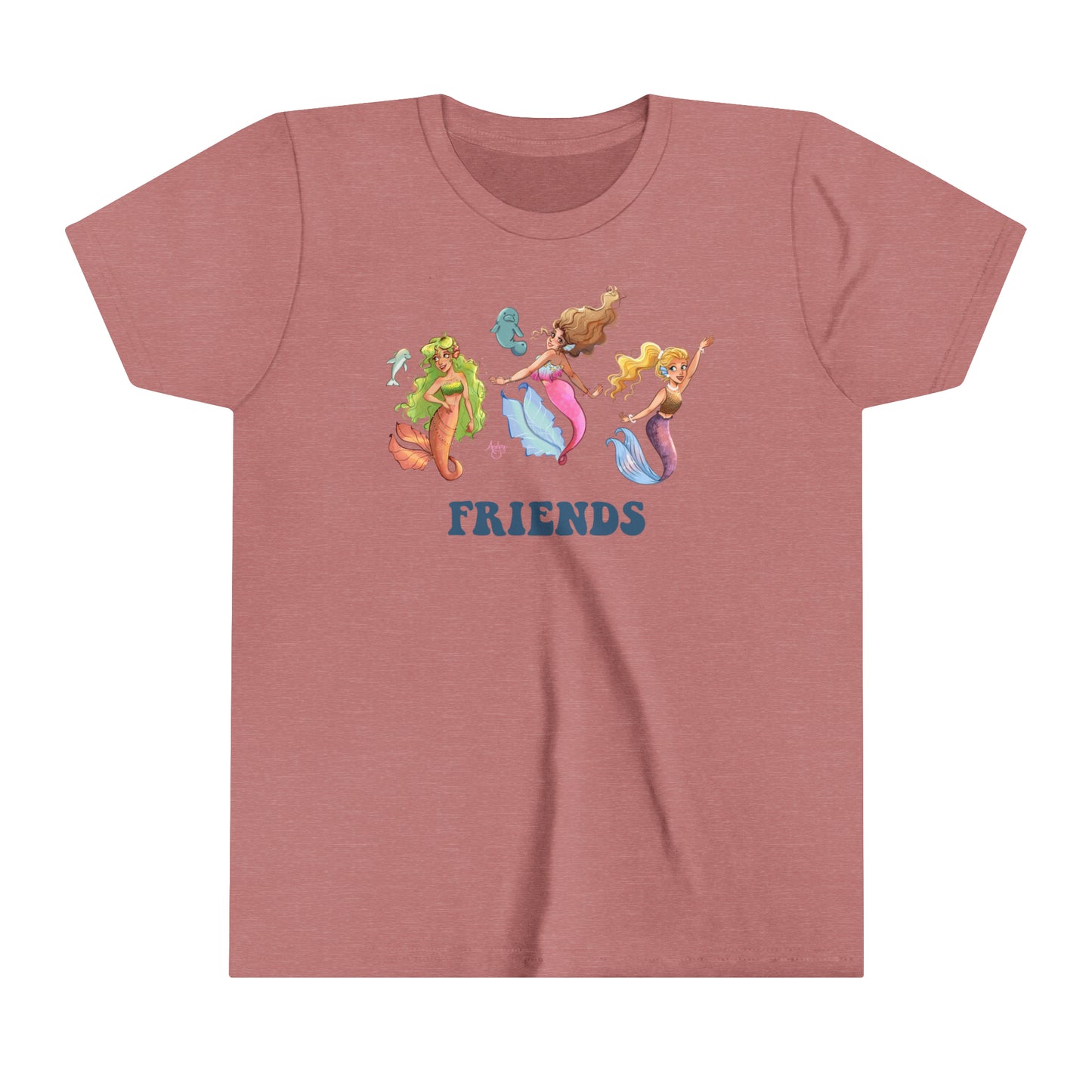 Mermaid Friends Youth Tee Version 2