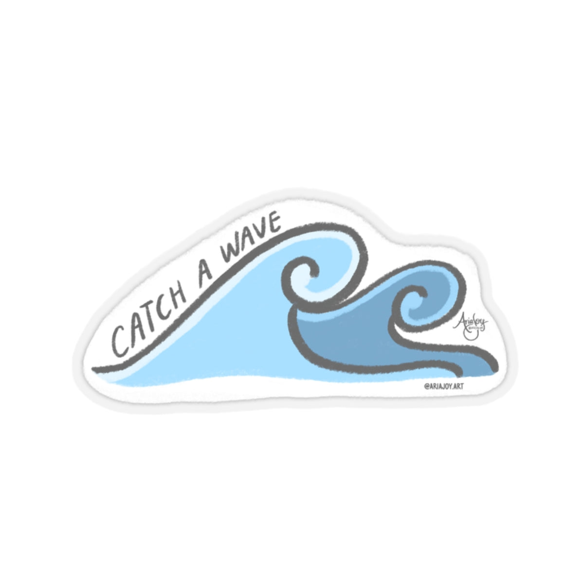 Catch A Wave Sticker