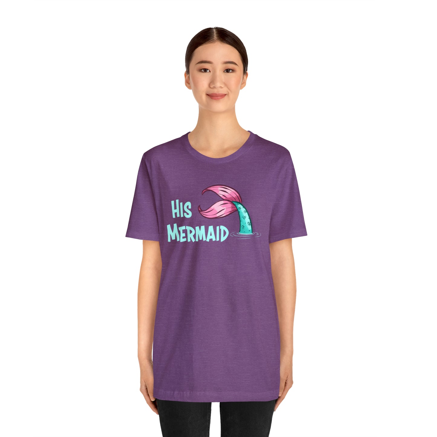 "His Mermaid" Premium Short Sleeve Tee