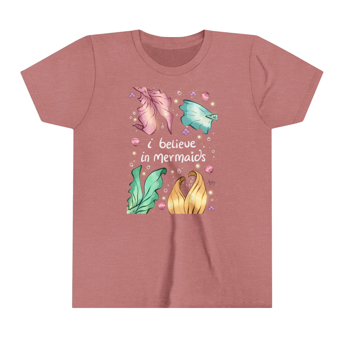 Mermaid Believer: I Believe In Mermaids Youth Tee