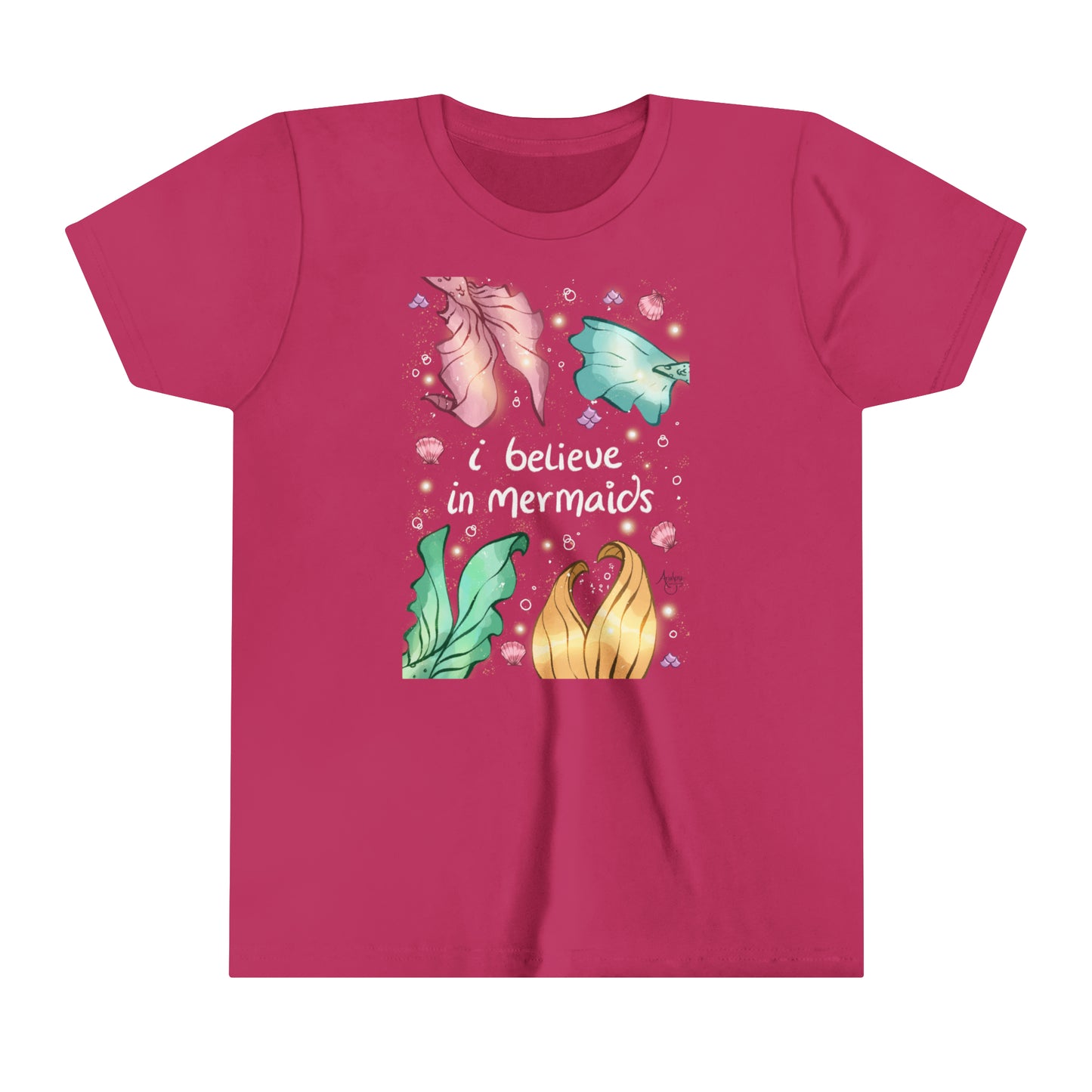 Mermaid Believer: I Believe In Mermaids Youth Tee