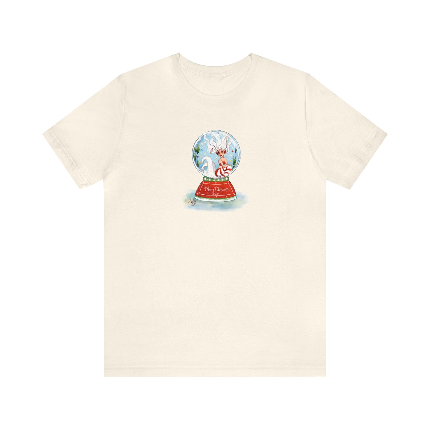 Christmas Mermaid 2023 Premium Short Sleeve Tee