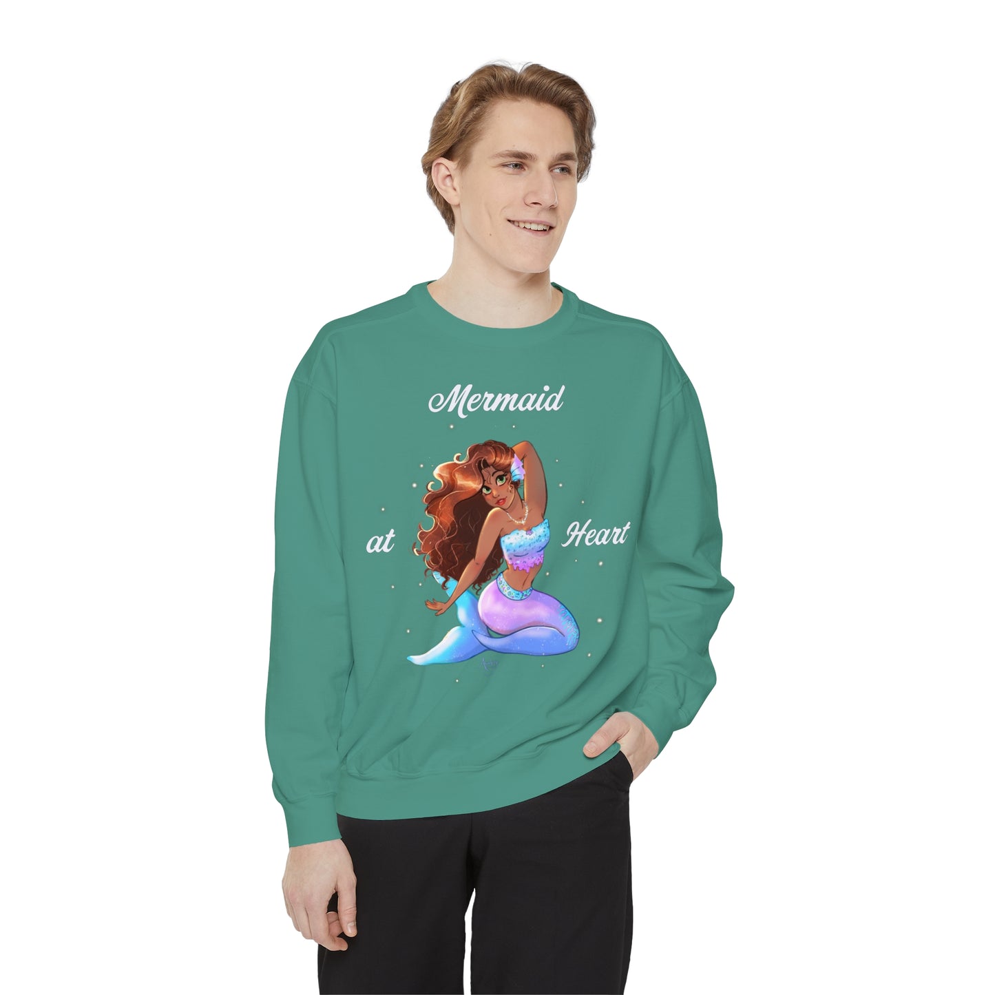 Mermaid at Heart Crewneck Sweatshirt