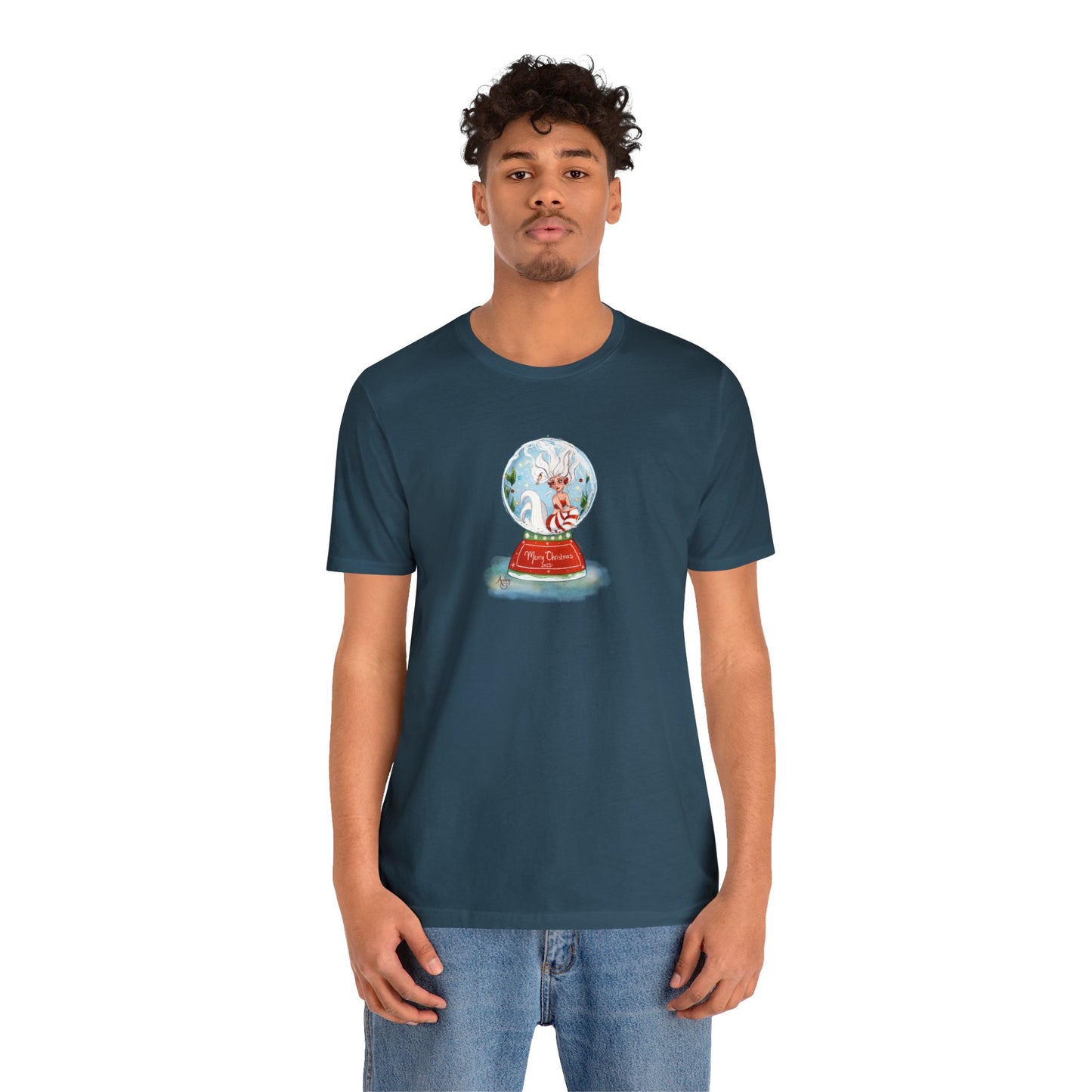 Christmas Mermaid 2023 Premium Short Sleeve Tee