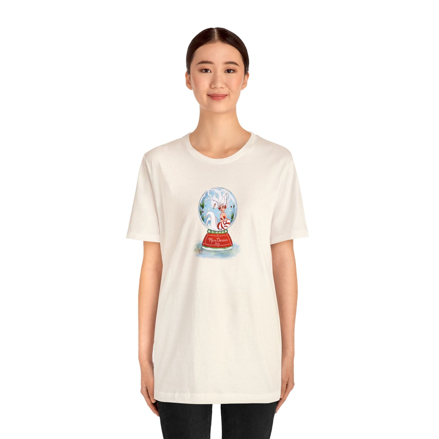 Christmas Mermaid 2023 Premium Short Sleeve Tee