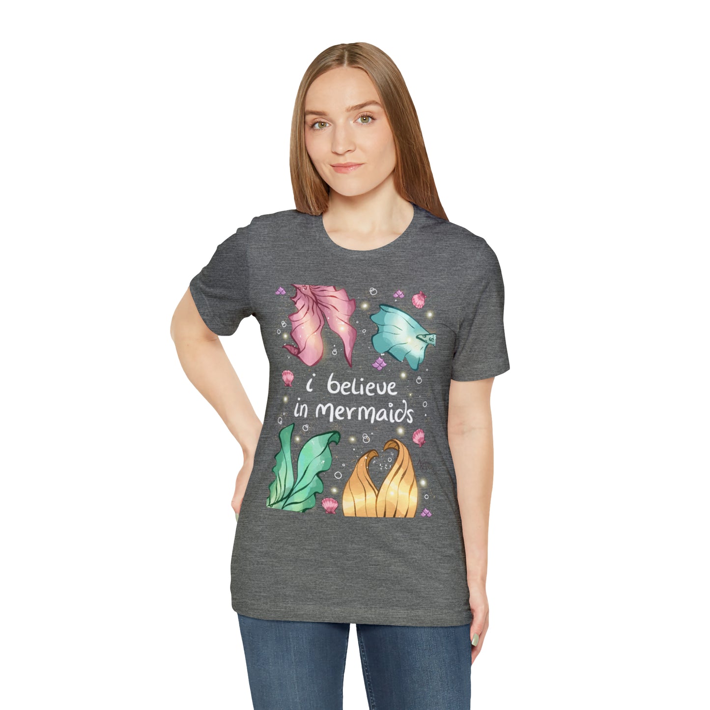 I Believe In Mermaids Premium Short Sleeve Tee