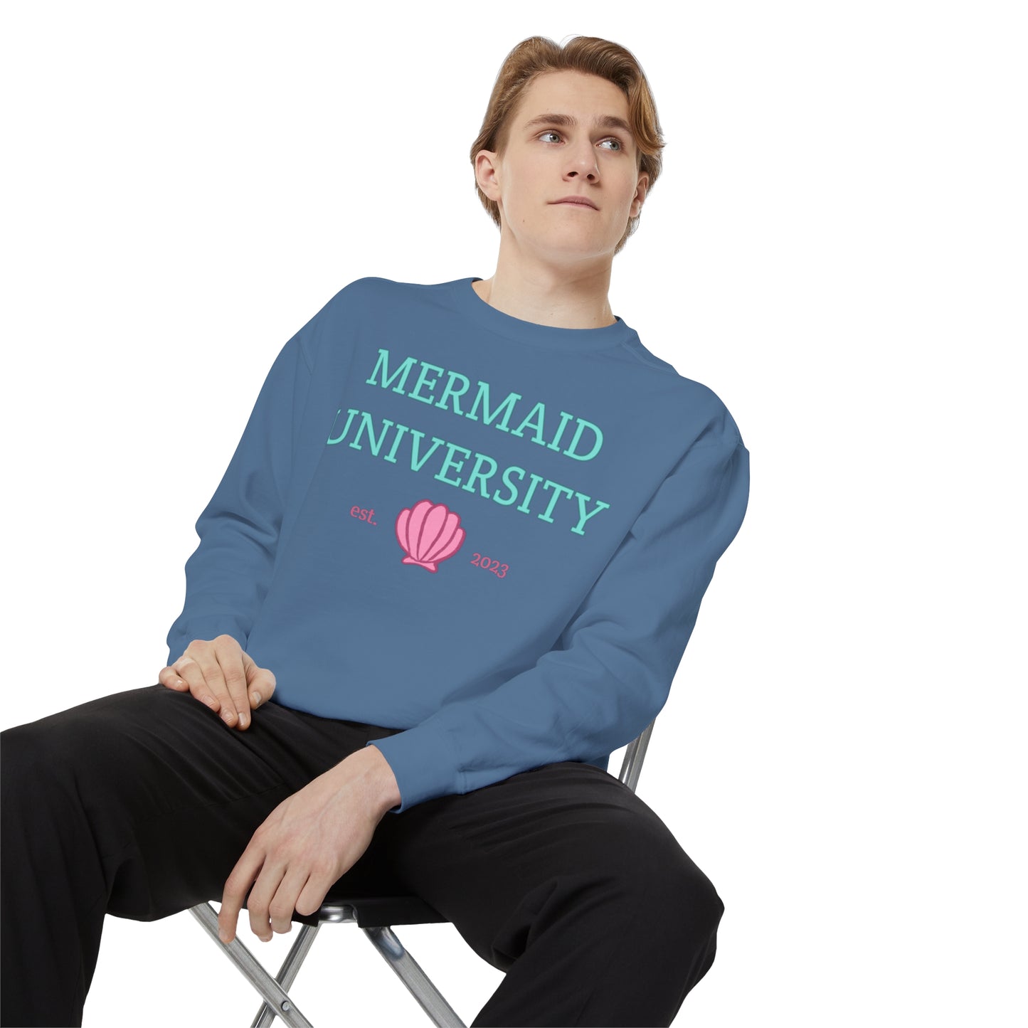 Mermaid University Crewneck Sweatshirt
