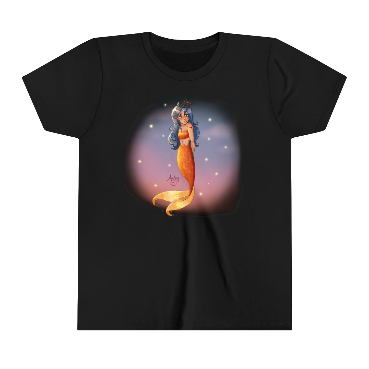 Lazuli The Hopeless Romantic Mermaid Youth Tee