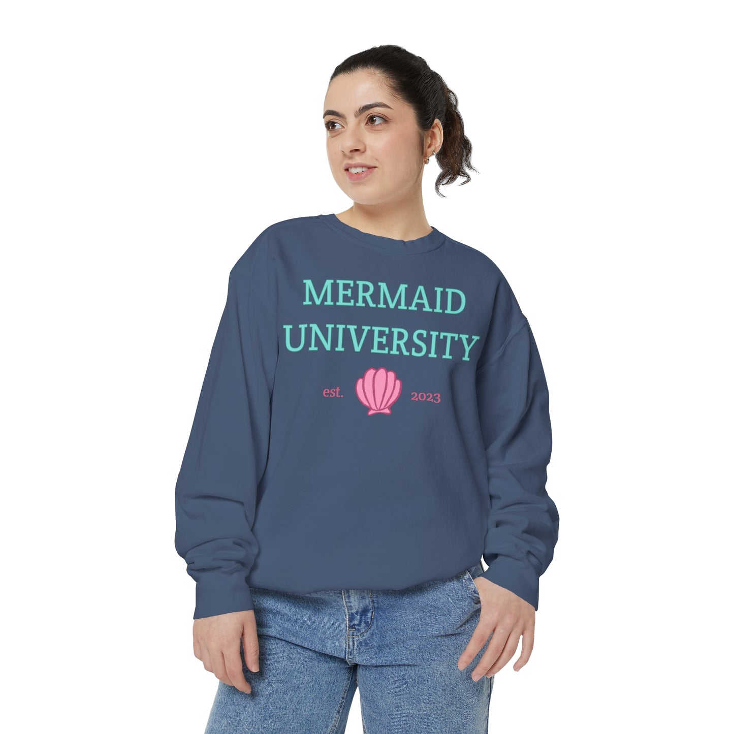 Mermaid University Crewneck Sweatshirt