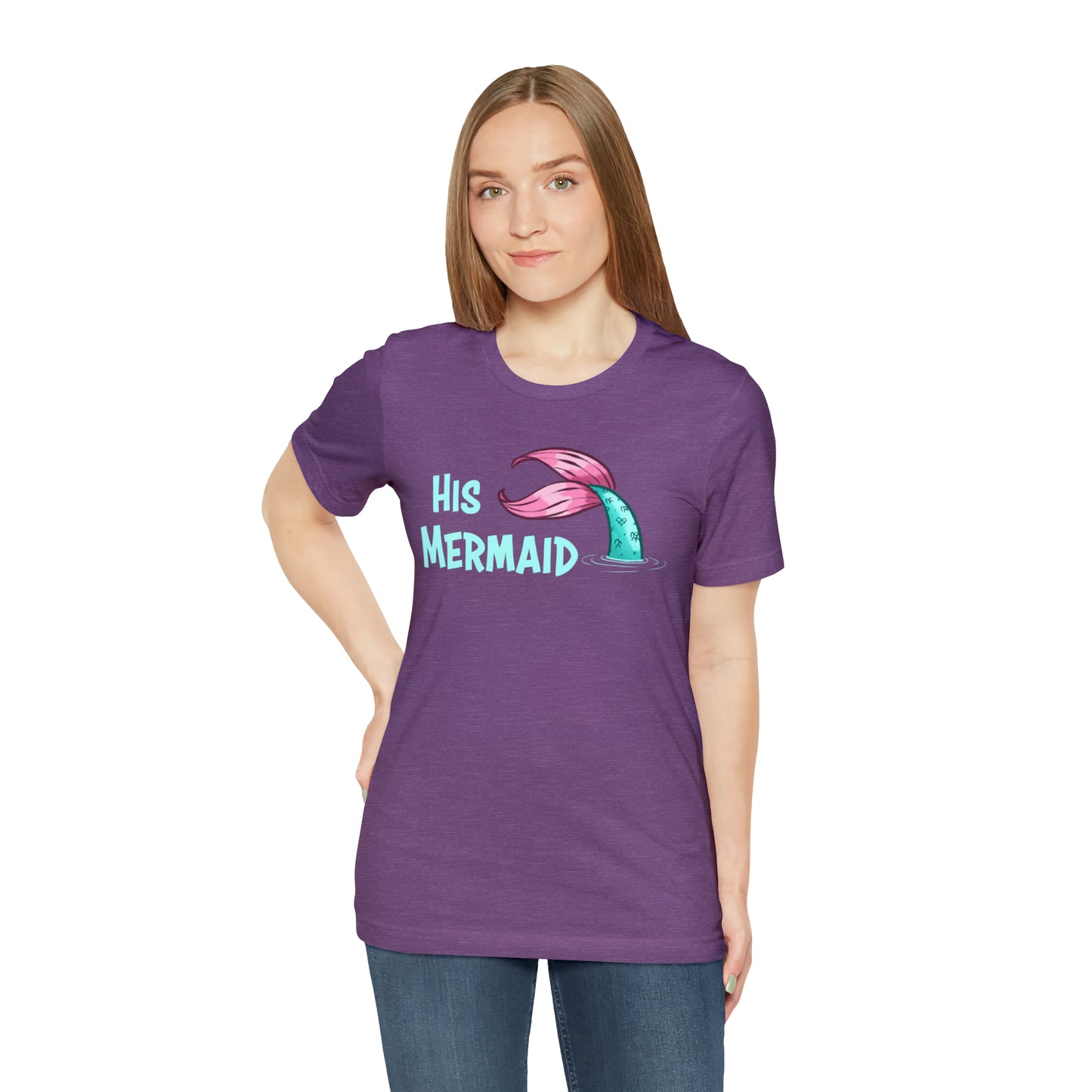 "His Mermaid" Premium Short Sleeve Tee