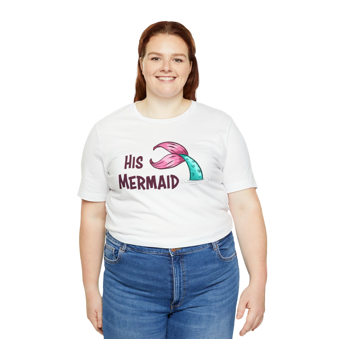 "His Mermaid" Premium Short Sleeve Tee
