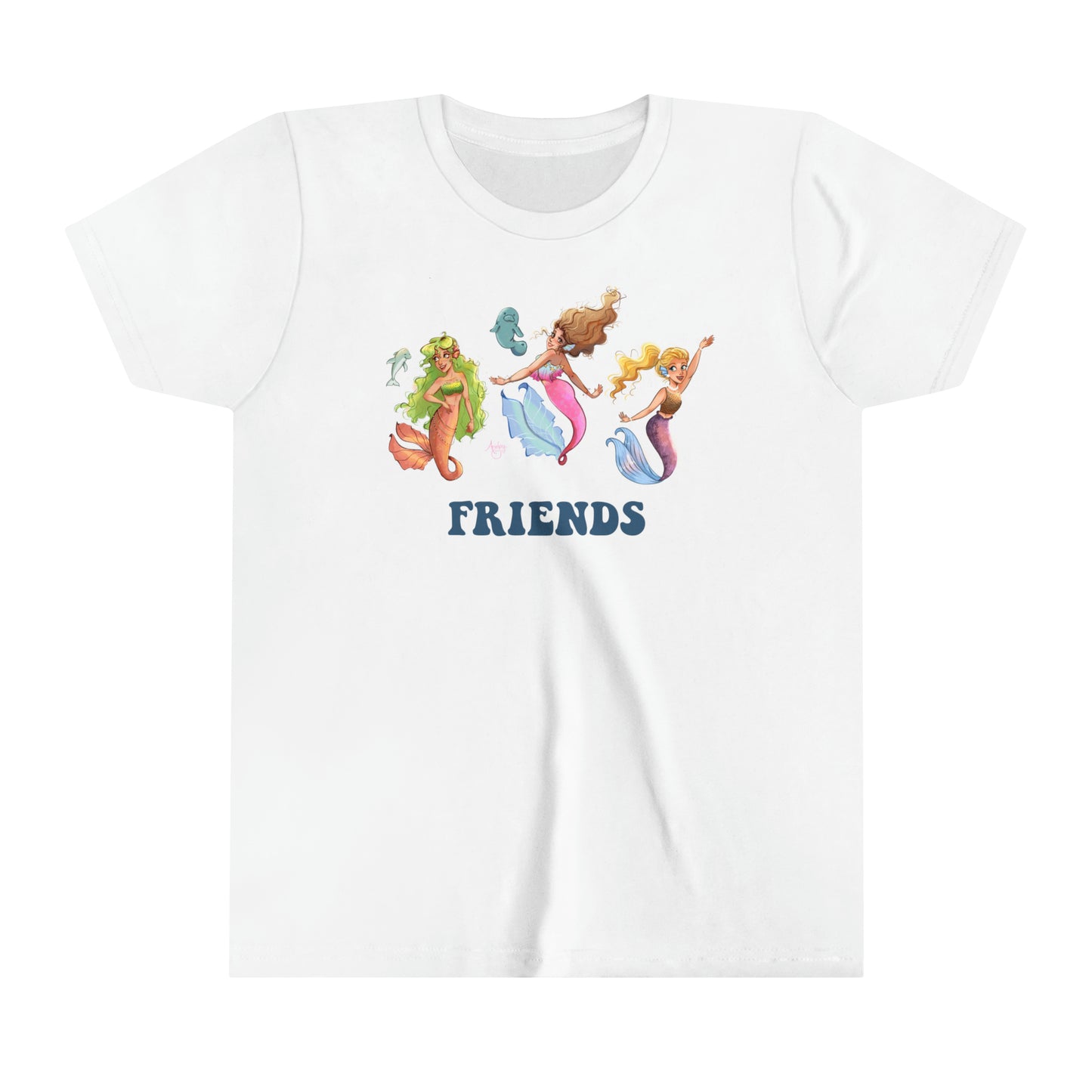 Mermaid Friends Youth Tee Version 2