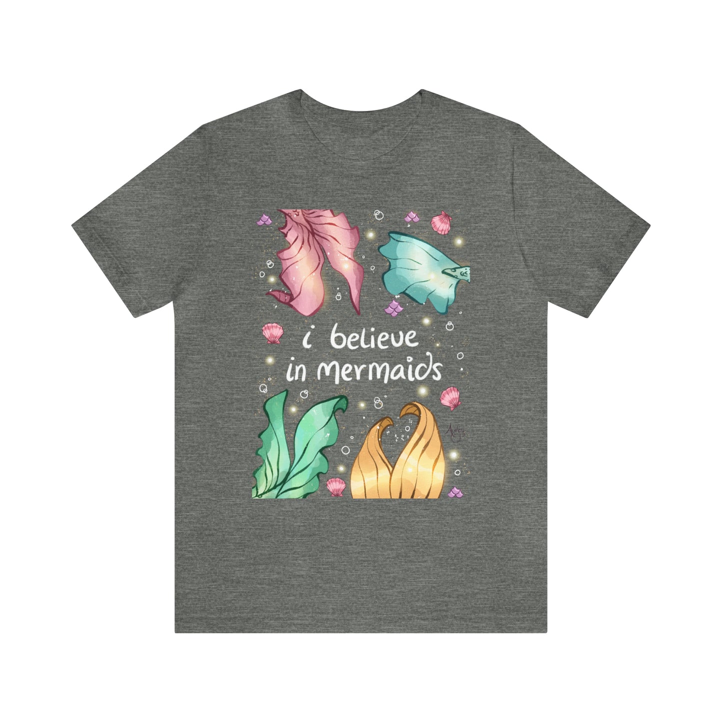 I Believe In Mermaids Premium Short Sleeve Tee