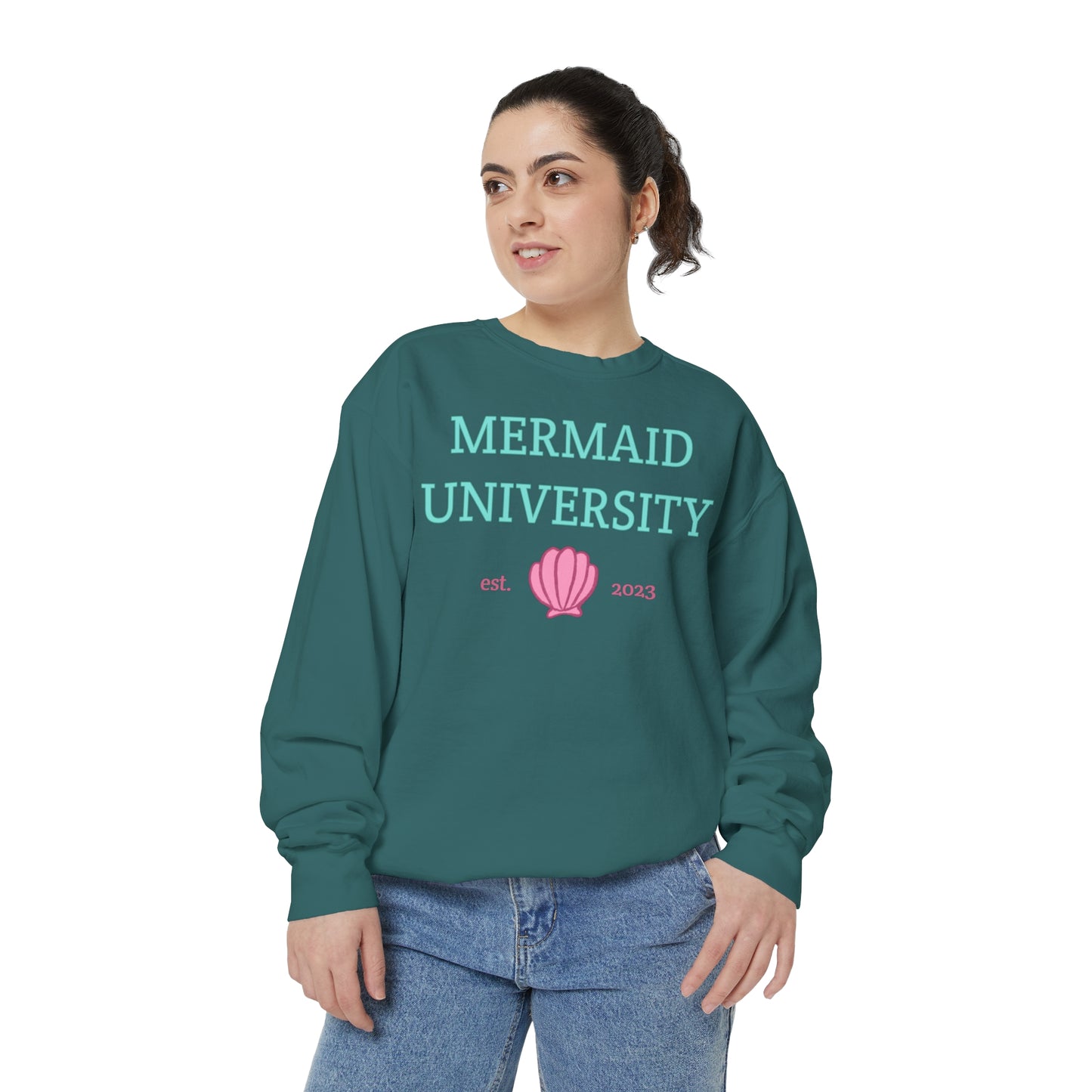 Mermaid University Crewneck Sweatshirt