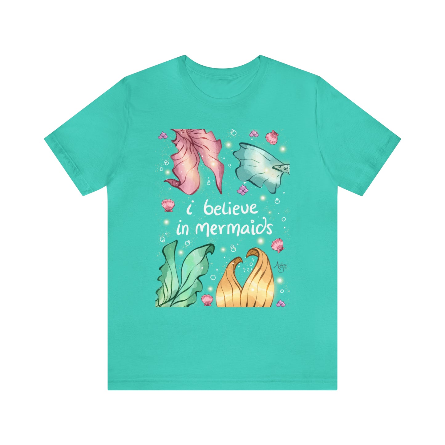 I Believe In Mermaids Premium Short Sleeve Tee
