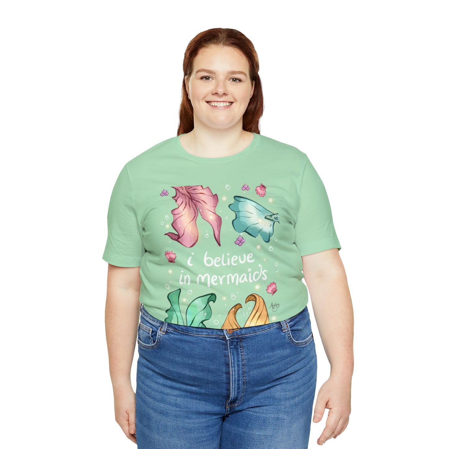 I Believe In Mermaids Premium Short Sleeve Tee