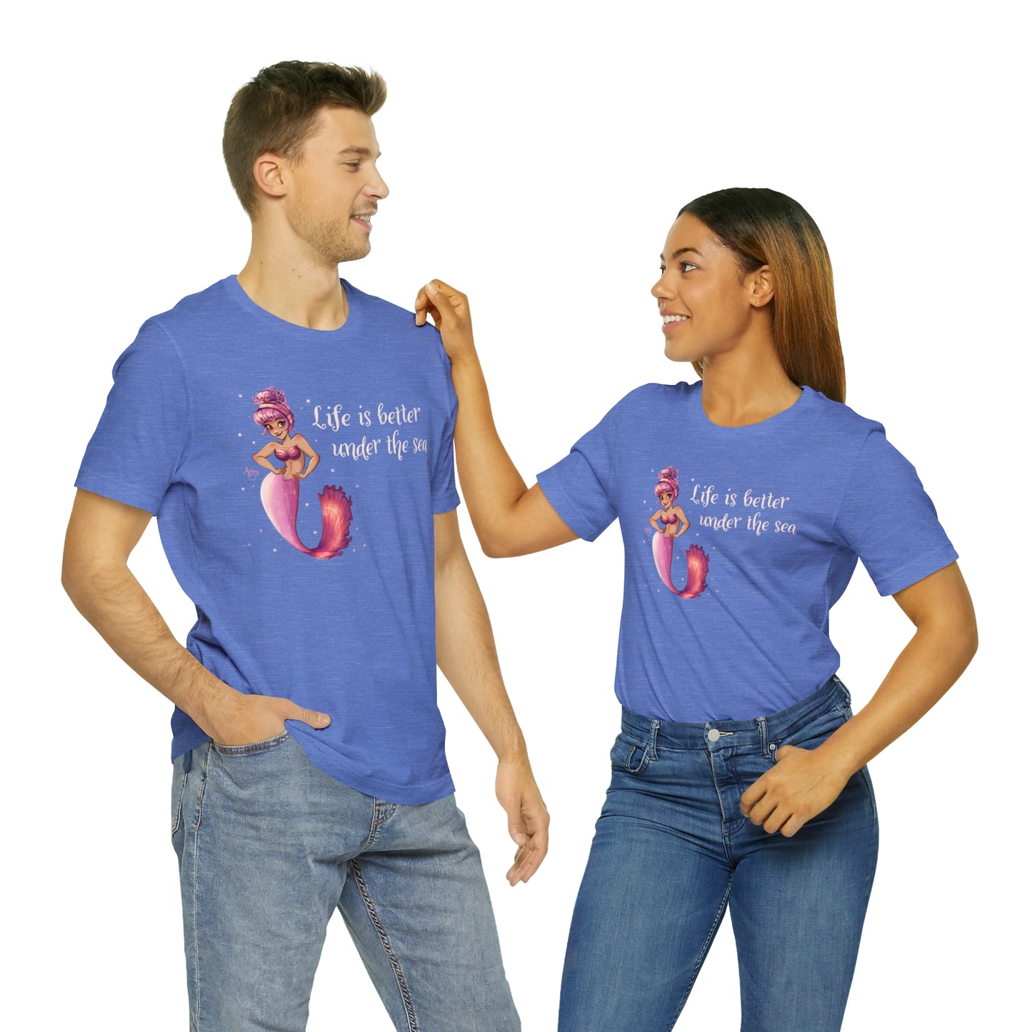 Life Is Better Under The Sea Premium Short Sleeve Tee